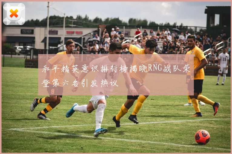 和平精英意识排行榜揭晓RNG战队荣登第六名引发热议